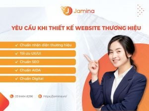 Yêu cầu khi thiết kế Website thương hiệu