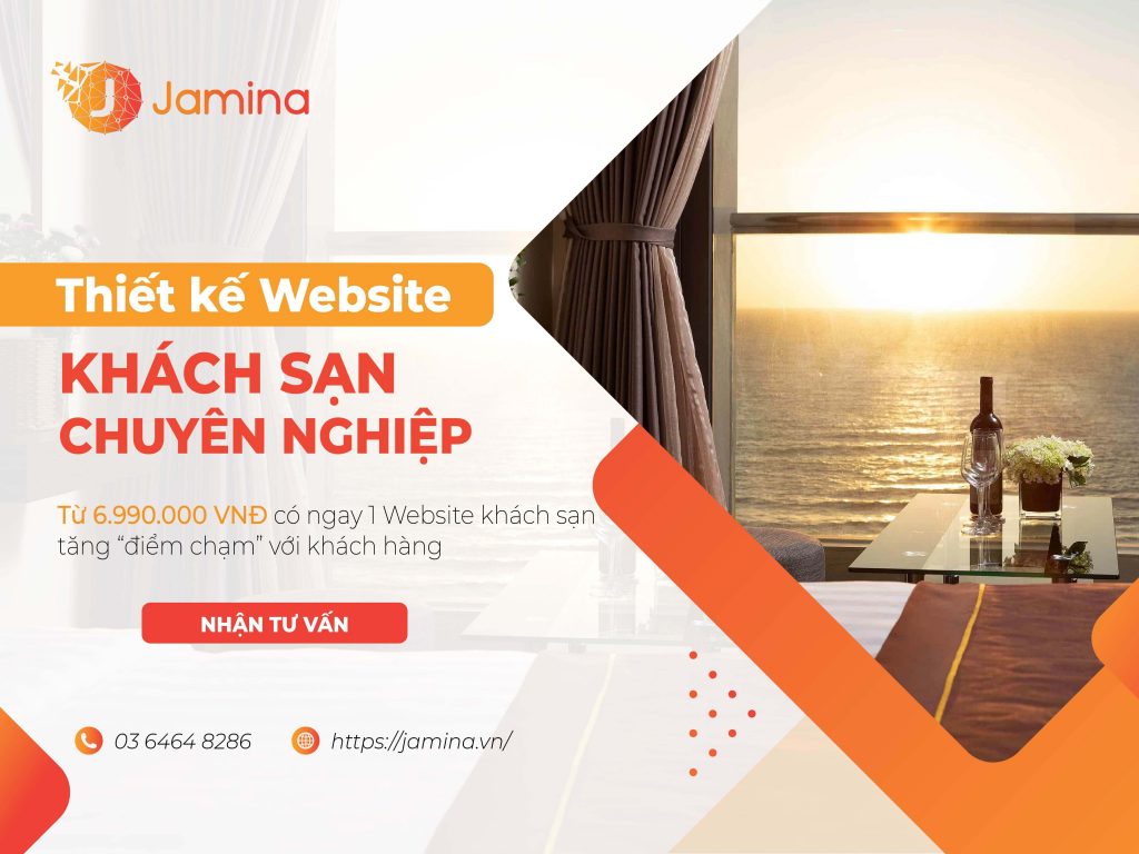 Thiết kế Website khách sạn chuyên nghiệp