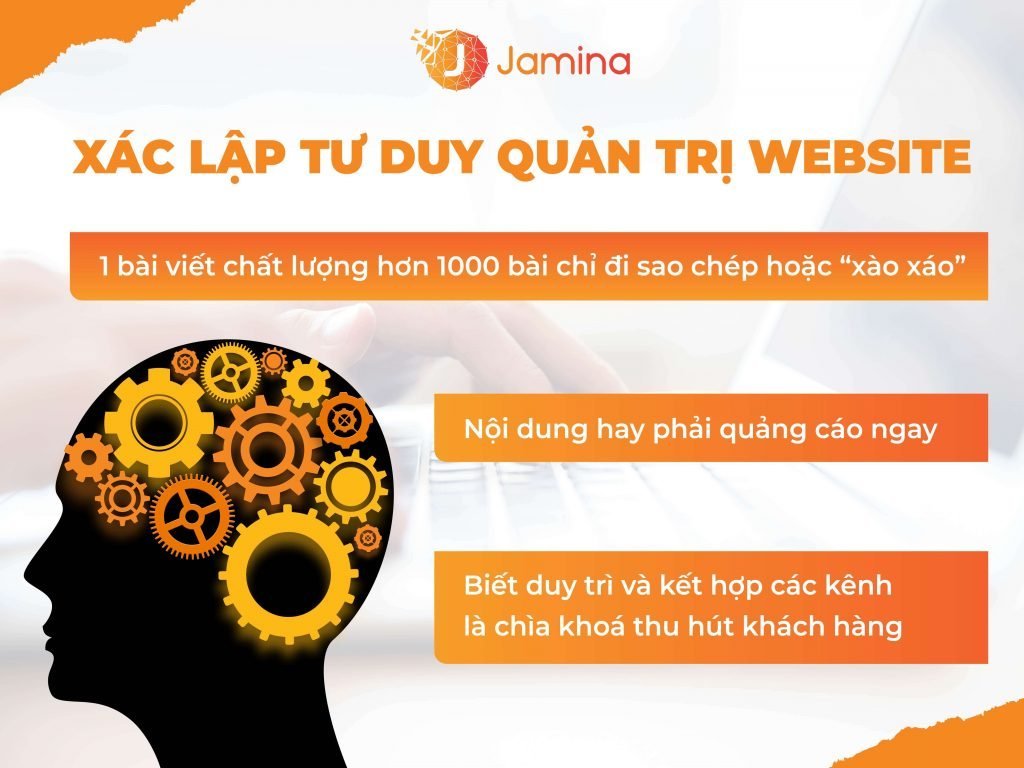 Xác lập tư duy quản trị Website