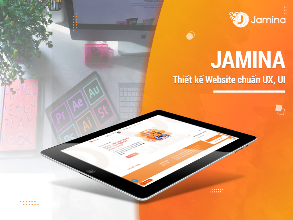 Jamina - thiết kế Website chuẩn UX, UI