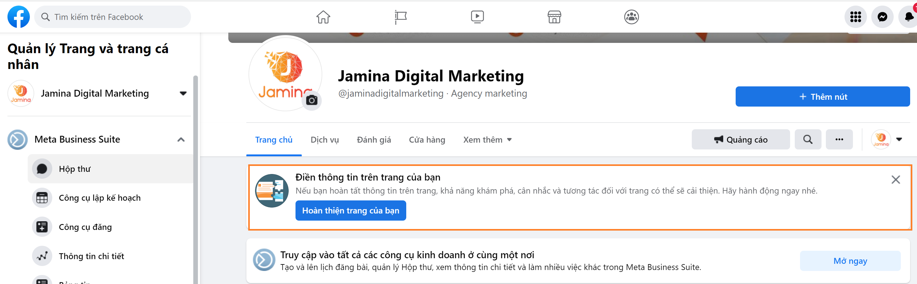 Hoàn thiện tối ưu trang