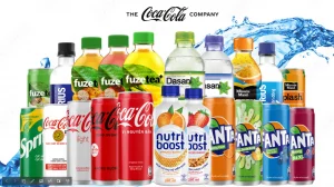 các sản phẩm của Coca Cola khá đa dạng