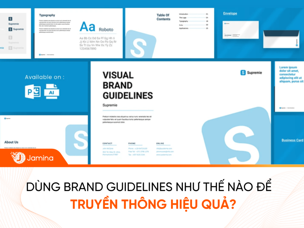 Dùng Brand Guidelines như thế nào để truyền thông hiệu quả